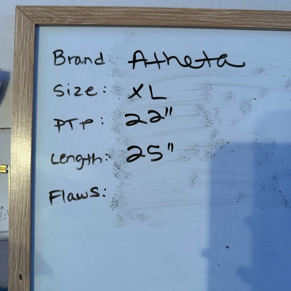 Athleta Deep Blue V-Neck Soft Lightweight Tee - Picture 12 of 12